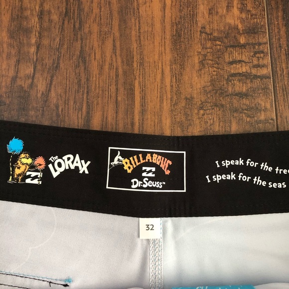 Billabong Dr. Seuss Lorax Sundays Pro Boardshorts - Picture 8 of 15